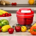 thumbnail image 5 of Hachoir à oignons lame en Métal Autres accessoires de Cuisine - Rouge, 5 of 5