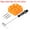 Yellow, variant on Uxcell Watch Band Link Pin Removal Tools Set with Hammer Punch Pins 0.7/0.8/0.9mm Orange Strap Holder for Watch Repair