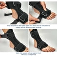 thumbnail image 3 of Seitruly Tamaño libre Pie Brace Reemplazo Protector Ajustable Dolor Aliviar Adultos Niños Tobilleras Soporte Fijador Ajustador Suministros de ortodoncia, 3 of 6