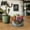 Gray, variant on Shallow Plastic Planter Pots with Holes, Modern Indoor/Outdoor Flower Pots for Succulents, Herbs & Houseplants, Lightweight Durable Garden Planters (Only Pot)