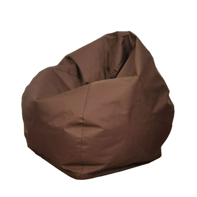Faithtur Kids Adults Solid Color Bean Bag Lazy Lounge Chairs Couch Sofa Cover