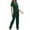 Green, variant on Viikei Halloween Pajamas for Women Set Christmas Pajamas Womens Fashion Home Wear Pajamas Women Two-Piece Suit Sleeve Pants Pajama Set Homewear