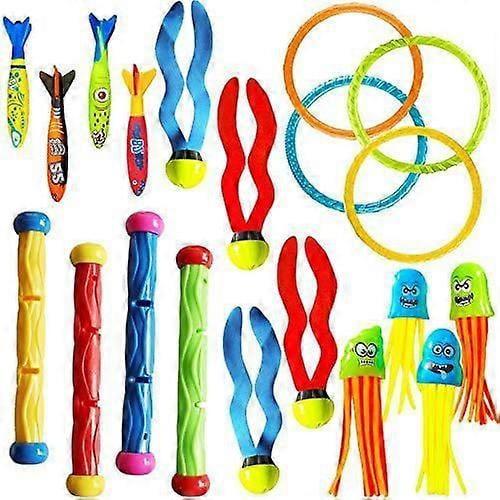 Beach pool party water toys Children's outdoor pool treasure hunt diving water DIY toy set