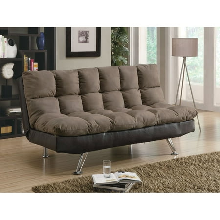 Coaster Two Tone Sofa Bed Brown