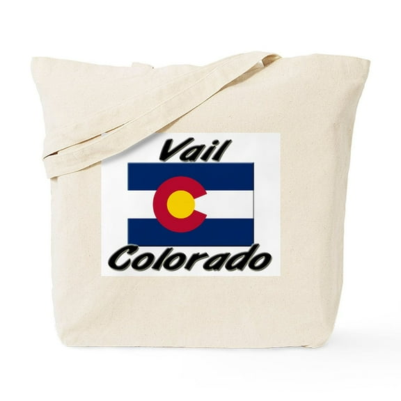 CafePress - Vail Colorado Tote Bag - Unisex Canvas Tote Bag, Beige, 1-Piece