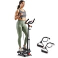 thumbnail image 1 of Stepper inteligente 2 en 1 con manillar Sunny Health & Fitness, 1 of 6