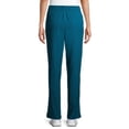 thumbnail image 5 of ClimateRight by Cuddl Duds Modern Fit Straight-Leg Flat Front Scrub Pant (Women's and Women's Plus), 1 Count, 1 Pack, 5 of 7