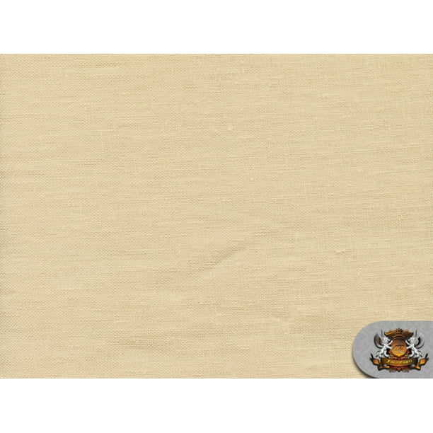 Linen SAND Fabrics / 57" Wide/ Sold by the yard