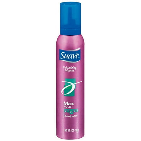 Suave Volumizing Mousse, Max Hold for Body & Lift, 5.0 oz