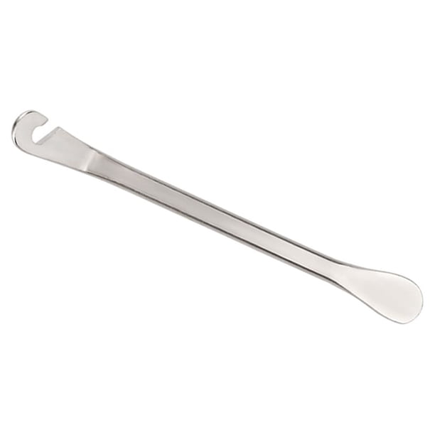 Sidaley Palanca de neumático de bicicleta de montaña, palanca de acero, barra de palanca, herramienta de cambio de neumáticos, herramientas Vehículos, repuestos y accesorios Mis Blanco plateado