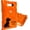 Orange, variant on OPTIPAK Plastic Bags with Handles 20x22 Merchandise for Small Business,Die-Cut Retail Shopping & Boutique Bags,Gifts and Adult Goodie Bag,Vendor Event and Tradeshow Supplies,Enjoy Life