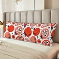 thumbnail image 2 of Honeii Hand Drawn Tomatoes Print Long Body Pillowcase 20x54 in,Body Pillow Cover with Zipper,Large Body Pillowcase,Soft Bed Decorative, 2 of 7