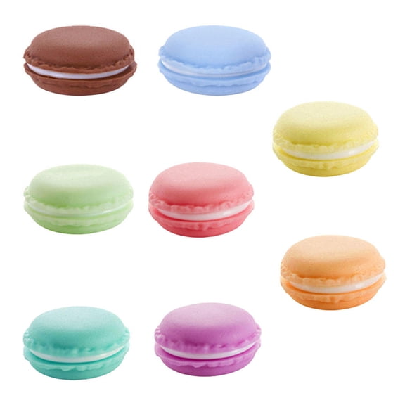 MLINS 8pcs Macaron Mini Jewelry Portable Creative Storage Container
