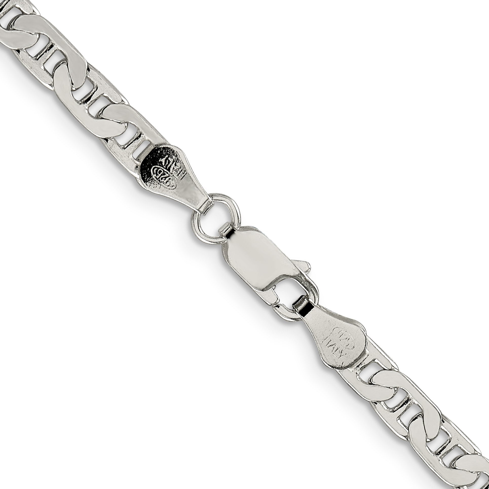 925 Sterling Silver 4.5mm Anchor Chain Bracelet - Walmart.ca