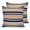 Navy Orange, variant on 16x16 Pillow Covers Set of 2, Navy Sky Blue Ombre Striped Square Throw Pillow Covers for Couch/Sofa/Living Room, Gradient Horizontal Lines Decorative Soft Pillowcases for Couch Throw Pillows
