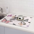 thumbnail image 6 of Yiaed Beautiful Butterfly Print Highly Absorbent Microfiber Kitchen Counter Mat, Dish Drying Pad for Dishes, Utensils, Pots and Pans, Large 18" x 24", 6 of 7