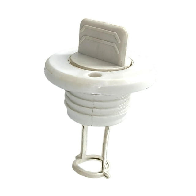 Reemplazo del tapón de drenaje de la embarcación de rosca de casco Instalación fácilmente de accesorio Nylon 6.6x4.3cm