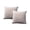 Gray, variant on Fabstyles Herringbone Stripe Cushion Set of 2 with Poly-Insert Included