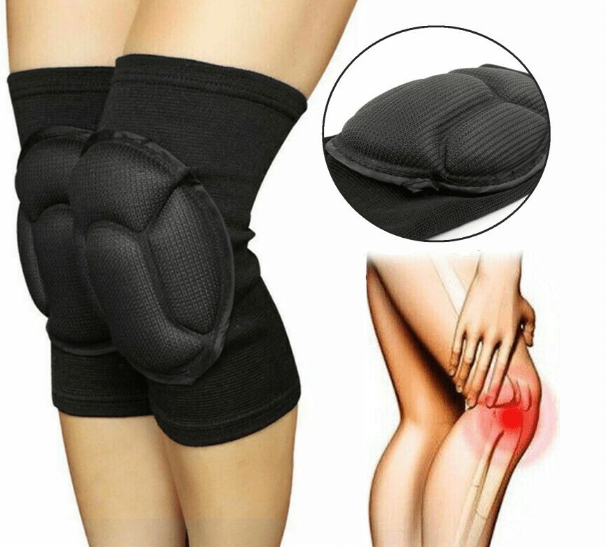 1 Pair Professional Knee Pads Construction Comfort Leg Protectors Work Safety 