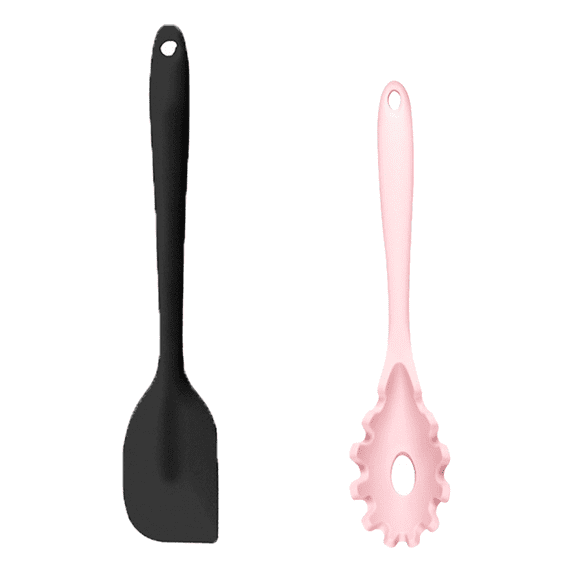 Kitchen Cooking Utensils Set of 2, Heat-resistant Cooking Utensil , Nonstick Cookware Cooking