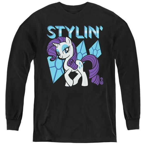 My Little Pony TV Stylin Youth Long Sleeve T-Shirt Black