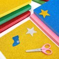thumbnail image 6 of Biplut 10Pcs Craft Paper Glitter Bright Color Thick Manual Paper-Cut Scrapbook Paper DIY Supplies (Golden）, 6 of 13