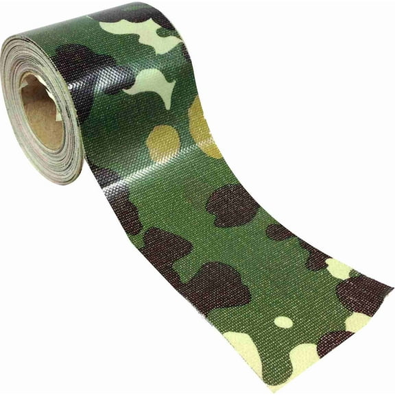 AMERICAN RECORDER 2" x 8 YARD MINI ROLL GAFFERS TAPE - CAMOFLAUGE - Single Rolls