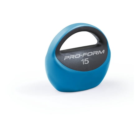 ProForm Purse Kettlebell, 5-15 lbs with Durable Polypropylene Shell