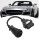 thumbnail image 4 of Cable de diagnóstico hembra de 14 pines a 16 pines, conector OBD II de fácil uso de plástico confiable para coche ANGGREK Otros, 4 of 8