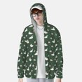 thumbnail image 2 of Vsdgher Sweat à Capuche Imprimé Canard Colvert Coloré pour Hommes Femmes, Manches Longues Protection Solaire Pêche pour Course Natation-TTG, 2 of 7