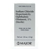 Sodium Chloride Hyperlonicity Ophthalmic ointmnt 5%, 3.5 gm