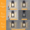 thumbnail image 4 of Luces solares de pared CYHKEE, paquete de 2, con sensor de movimiento e impermeables, 4 of 7