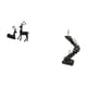 thumbnail image 5 of Estatua de reno de resina, escalera, escultura, libros de escalada, figura de pensador abstracto, artesanía, adorno único, adecuado para oficinas, sal, 5 of 8
