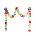 thumbnail image 1 of justharion Hawaiian Flower Garland Tropical Artificial Necklace Banner Multicolor Floral Party Decoration, 1 of 8