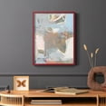 thumbnail image 6 of Minim II in Red Solid Wood 11 x 14 Framed Print, 6 of 6