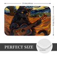 thumbnail image 2 of Non Slip Door Mat, Starry Night Cat Guitarist A Fast Drying Bath Tub Mats, Absorbent Bathroom Rugs Entrance Welcome Mat, Bath MatS for Tub, Floor, Home, Kitchen, Hotel,16x24in, 2 of 7