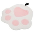 thumbnail image 6 of PAMINGONO Pink Plush Cat Paw Shape Cushion 1 Piece for Car Seats in Autumn and Winter, 6 of 8