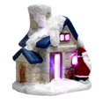 thumbnail image 2 of DIY DOLUCIÓN de MUÑa de MUÑa de MUÑa Decoración Navideño Paisaje Ornamento Romántico Resina Cumpleaños Familias Papá Noel Yotijar Casa de miniatures, 2 of 10