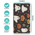 thumbnail image 5 of Halloween Pumpkin Ghost Pet Food Mat Absobing Durable 17x30 Inch Pet Food Mat Spider Bat Cat Feeding Mat EcoFriendly Durable Pet Placemat, 5 of 7