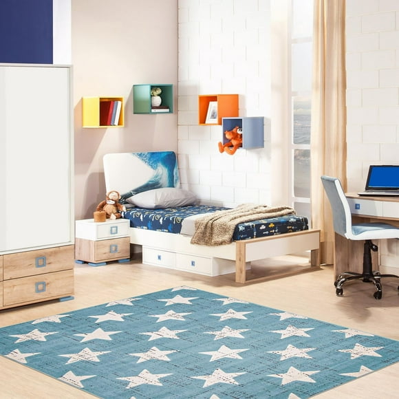 Tapis ECARPET Chambre d'enfants, Salle de Jeux, Chambre à Coucher, Collection Angel