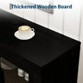 thumbnail image 6 of 70.8" Sideboard Buffet Cabinet with Storage, Sideboard Buffet Table Mid Century Modern Accent Cabinet with 4 Doors, Wood Coffee Bar Cabinet Media Console Credenza for Living Room, Kitchen, Hallway, 6 of 9