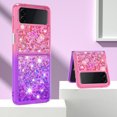 thumbnail image 5 of Funda para Samsung Galaxy Z Flip 4 5G Transparente con Brillos Carcasa Protectora Antigolpes con Glitter Brillante, 5 of 5