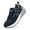 Navy Blue/Dove Grey, variant on Extra Wide Walking Shoes for Men Sneakers with Arch Support for Flat Foot, 14 x-Wide