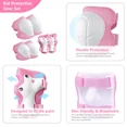 thumbnail image 6 of Rirool Kids Protective Gear Set - Knee Pads, Elbow Pads, and Wrist Guards for Skating, Cycling, Rollerblading, Scooter - Toddler to Teen Size (3-10 Years), 6 of 9