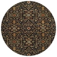 thumbnail image 2 of Addison Rugs Chantille Indoor/Outdoor Transitional Geometric, Abstract Black Washable Round Rug, 8' x 8', 2 of 5