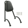 thumbnail image 3 of Rear Passenger Back Rest, Solid Structure Anti Deformation Durable Rear Backrest Cushion Strong Support Break Proof  For Motorcycle, 3 of 8