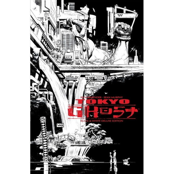 Tokyo Ghost Black & White Deluxe Edition, (Paperback)