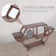 thumbnail image 3 of Miangastore Antique Display Stand Craft Displaying Frame Novel Wooden Antique Storage Rack, 3 of 8