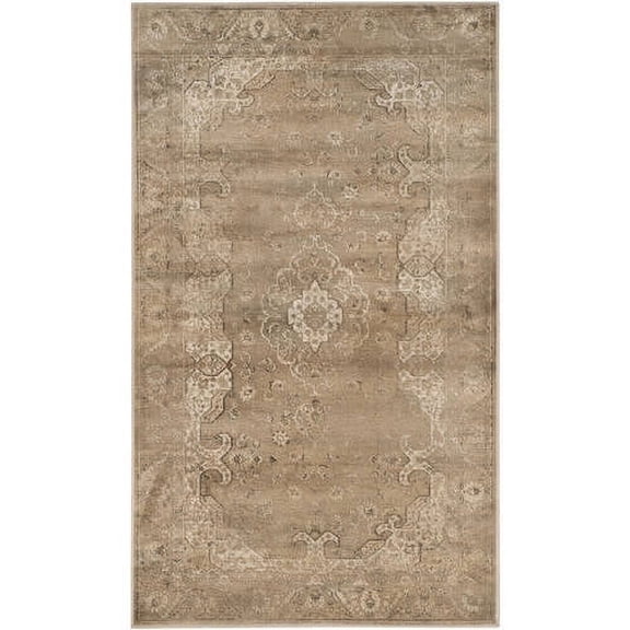 SAFAVIEH Vintage Cennetig Traditional Area Rug, Mouse, 3'3" x 5'7"