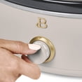 thumbnail image 6 of Beautiful 2.5 Qt Dip and Serve Manual Slow Cooker, Porcini Taupe by Drew Barrymore, 6 of 11